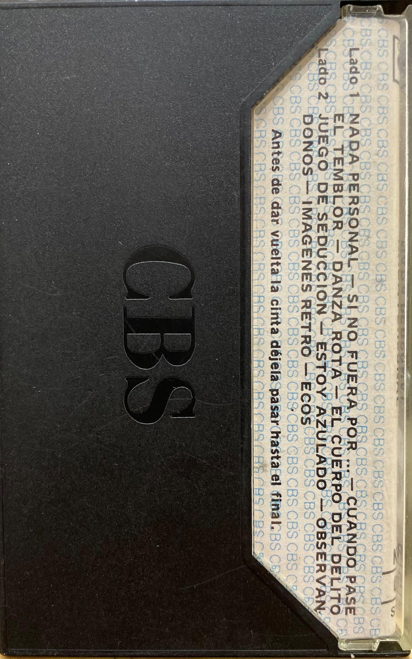 Soda Stereo – Nada Personal (casete, usado)