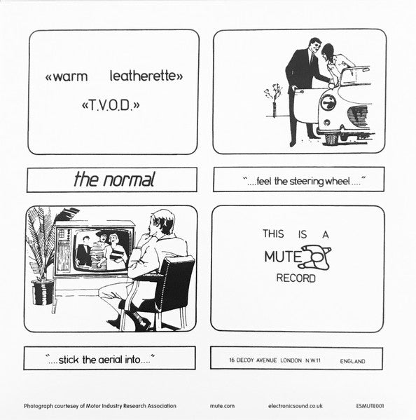 The Normal - Warm Leatherette /T.V.O.D (7″)
