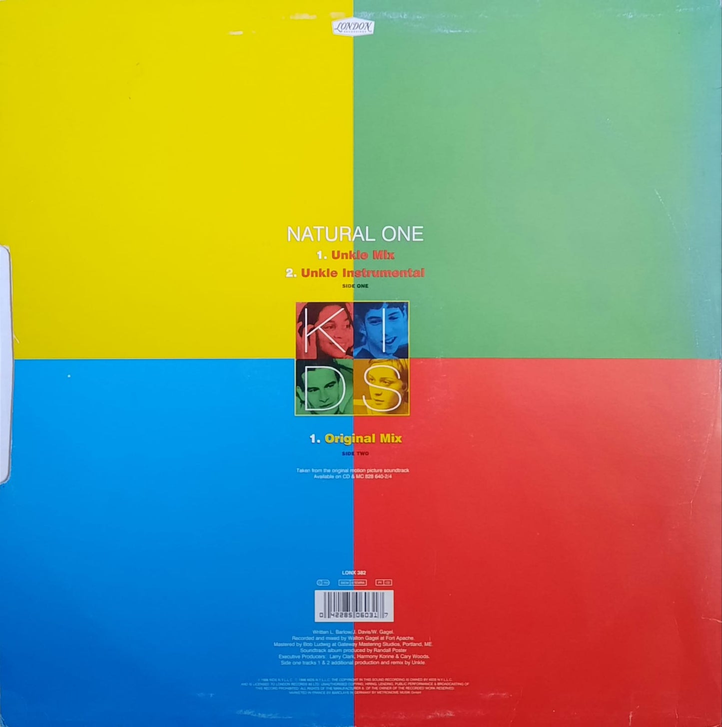 Folk Implosion - Natural One (From The Kids Soundtrack) (12″, Reino Unido, 1996)