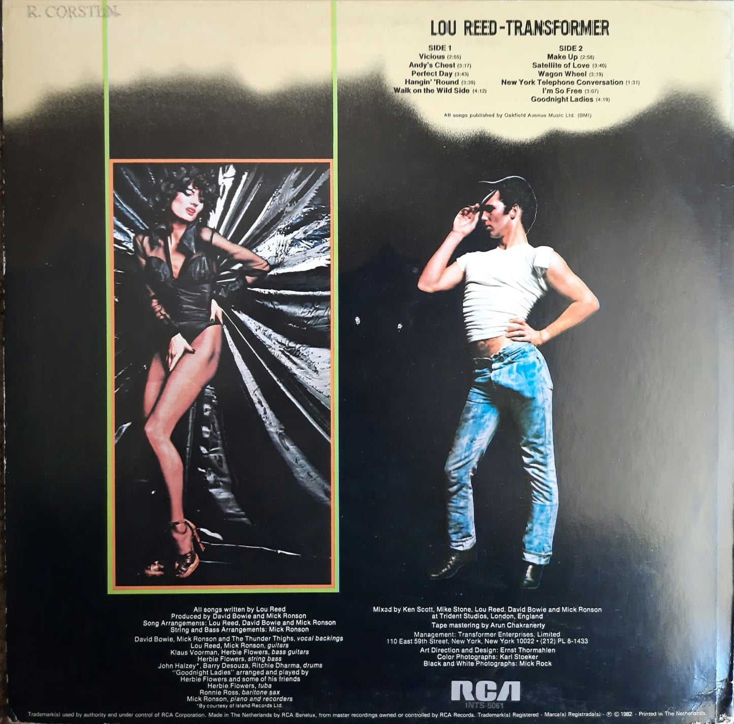 Lou Reed - Transformer (LP, Países Bajos, 1982)