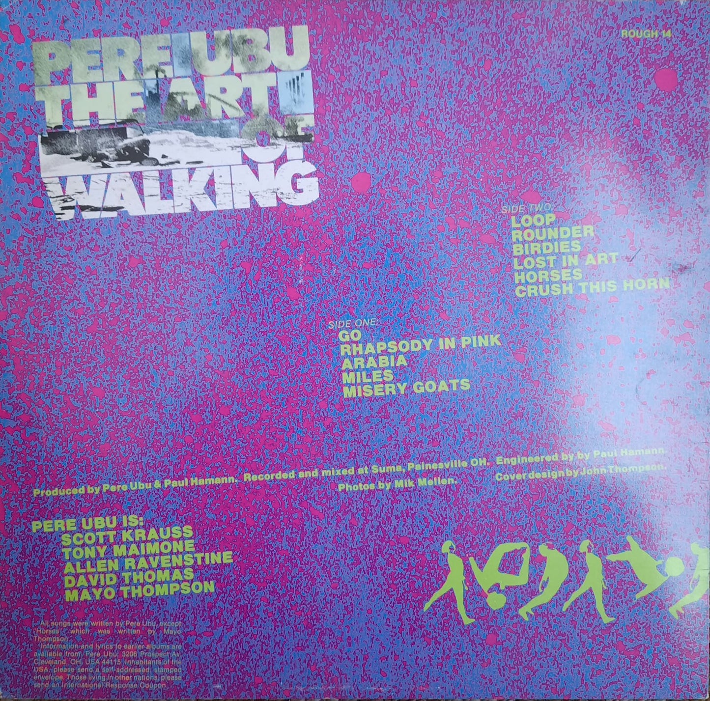 Pere Ubu - The Art Of Walking (LP, Reino Unido, 1980)