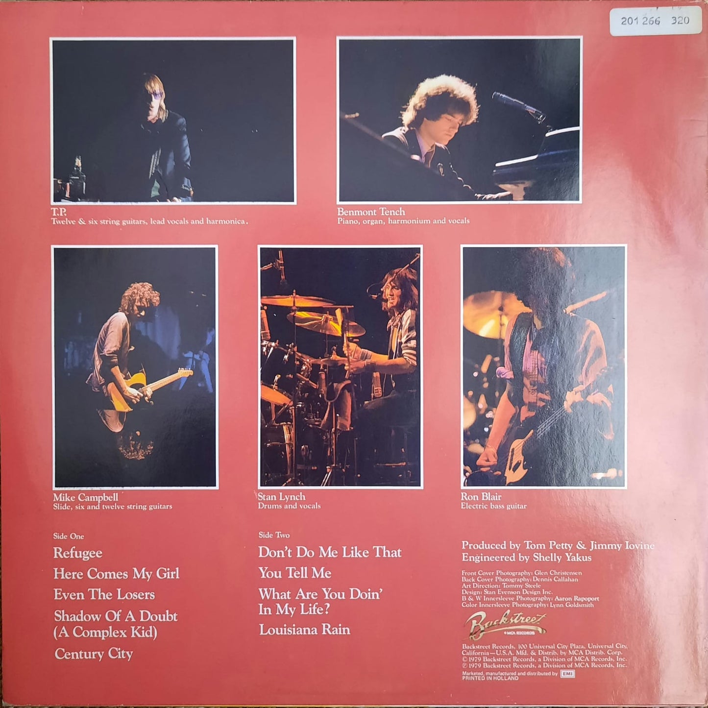 Tom Petty And The Heartbreakers - Damn The Torpedoes (LP, Países Bajos, 1980)