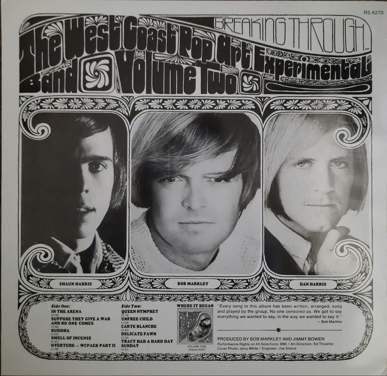 The West Coast Pop Art Experimental Band - Vol. 2 (no oficial) (LP)