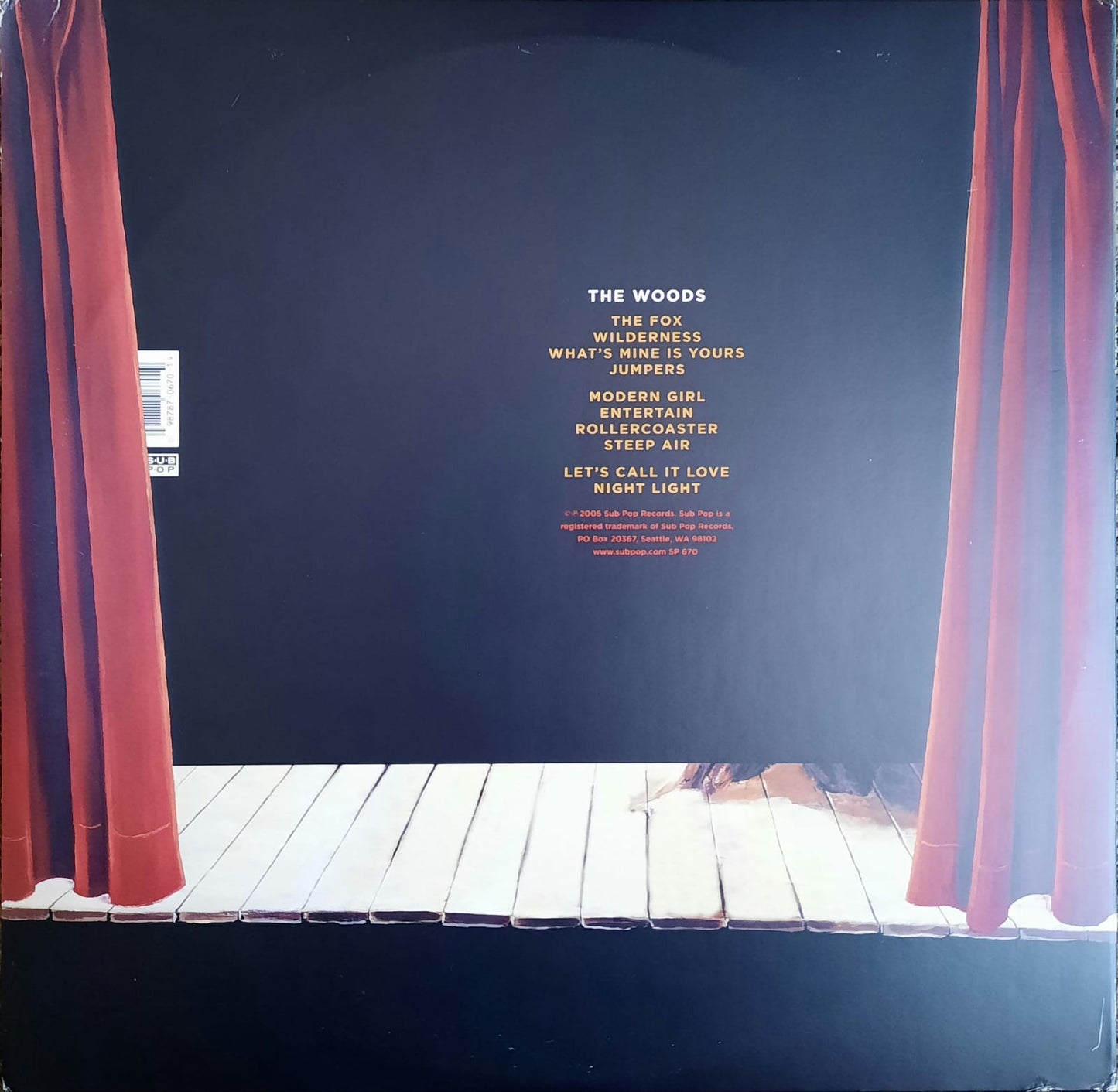 Sleater-Kinney - The Woods (LP, EE.UU., 2005)