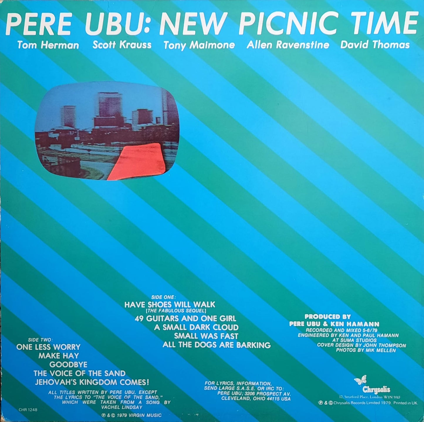 Pere Ubu - New Picnic Time (LP, Reino Unido, 1979)