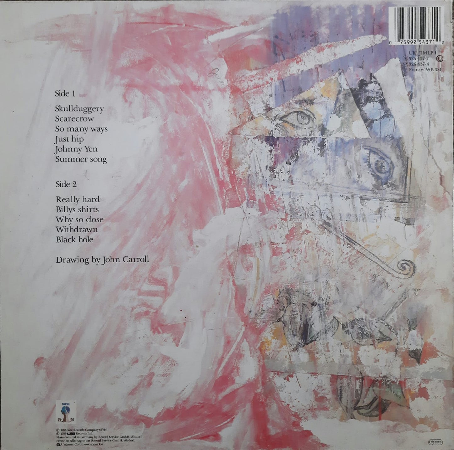 James - Stutter (LP, Europa, 1986)