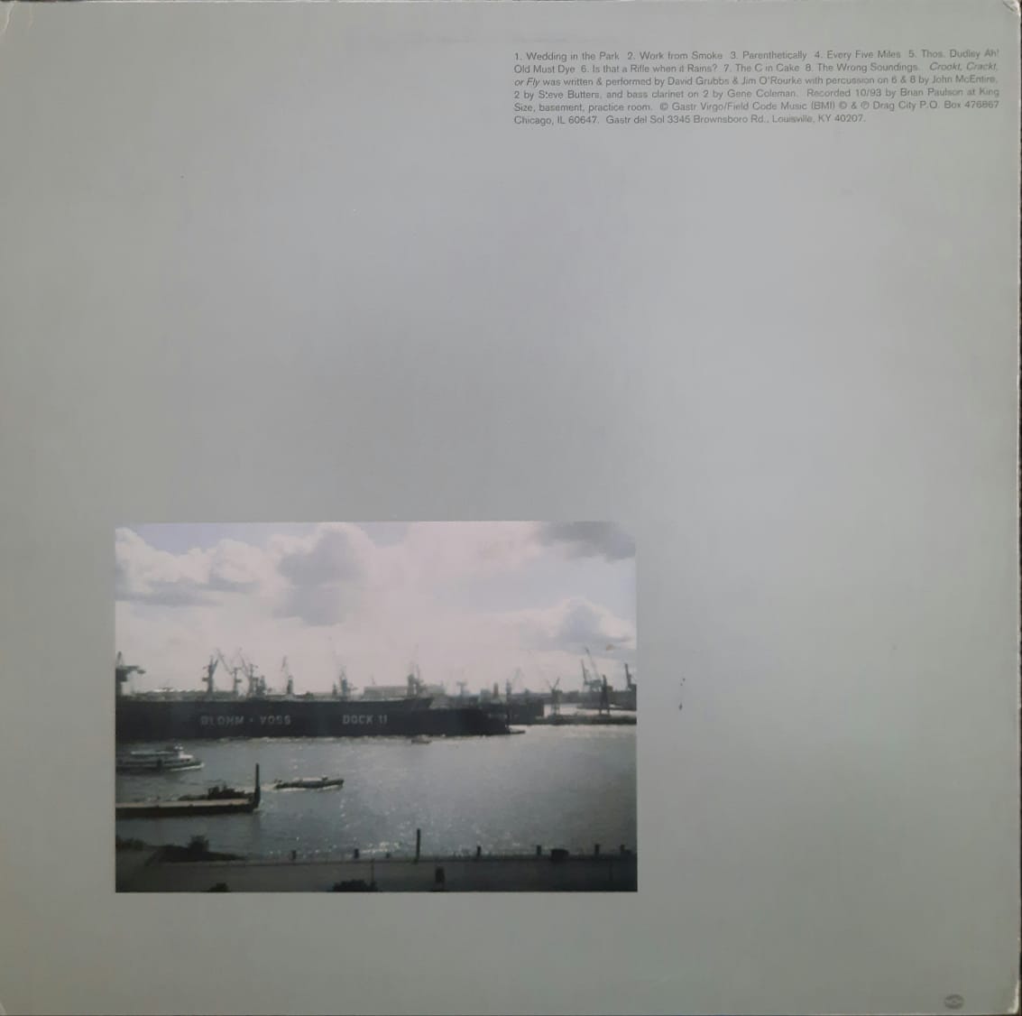 Gastr Del Sol - Crookt, Crackt, Or Fly (LP, EE.UU., 1994)