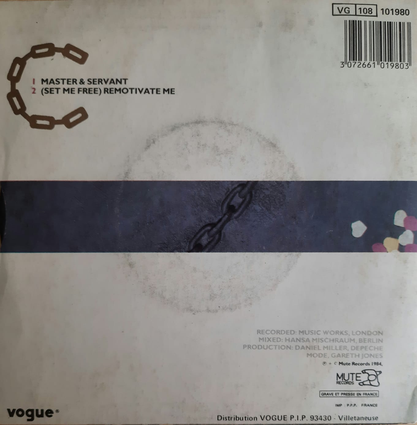 Depeche Mode - Master And Servant (7″)