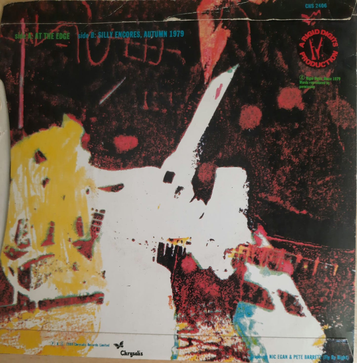 Stiff Little Fingers - At The Edge (7″)
