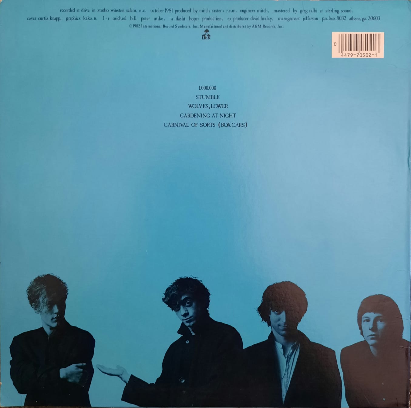 R.E.M. - Chronic Town (LP, EE.UU.)