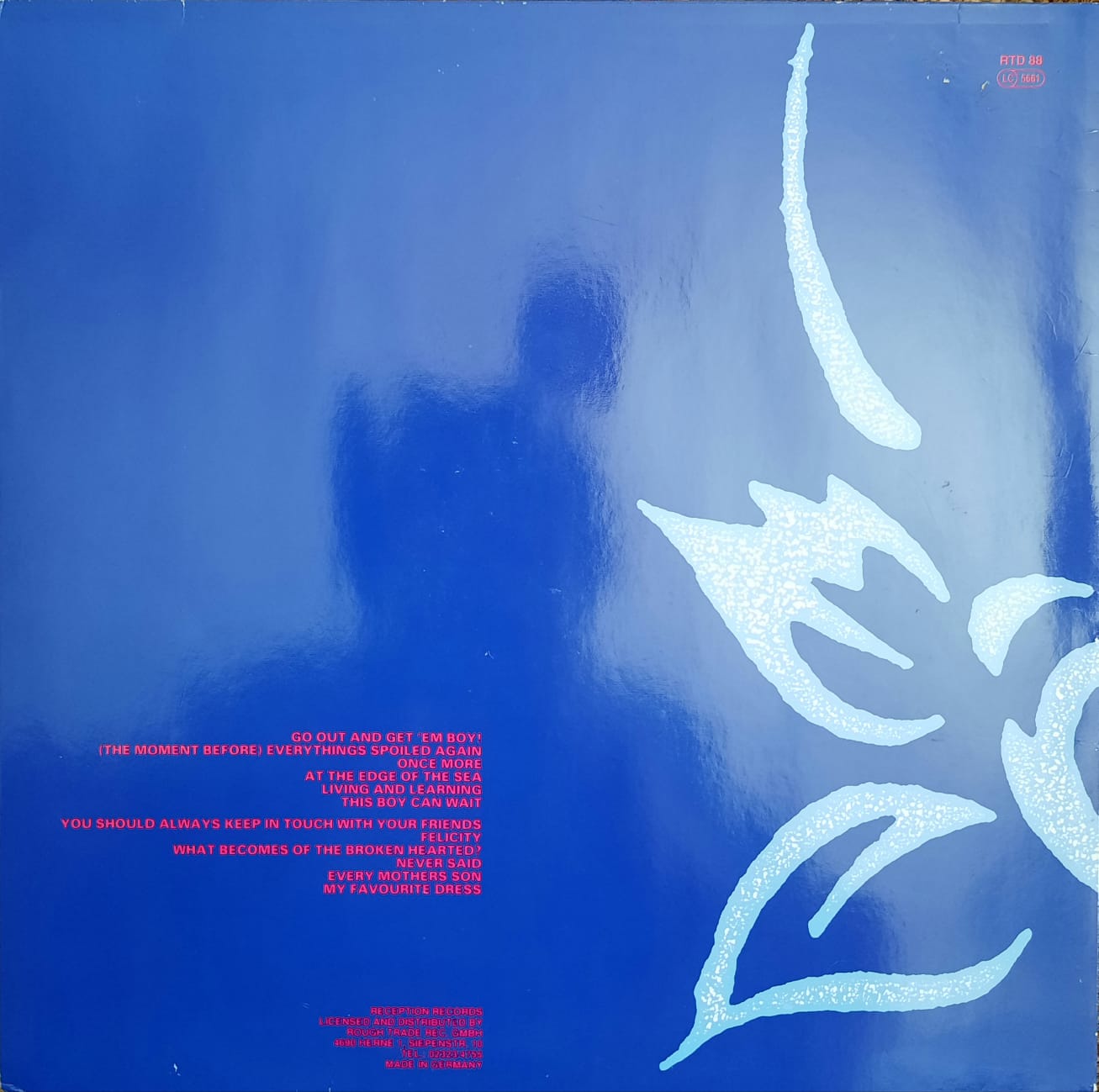 The Wedding Present - Tommy (LP, Alemania, 1988)