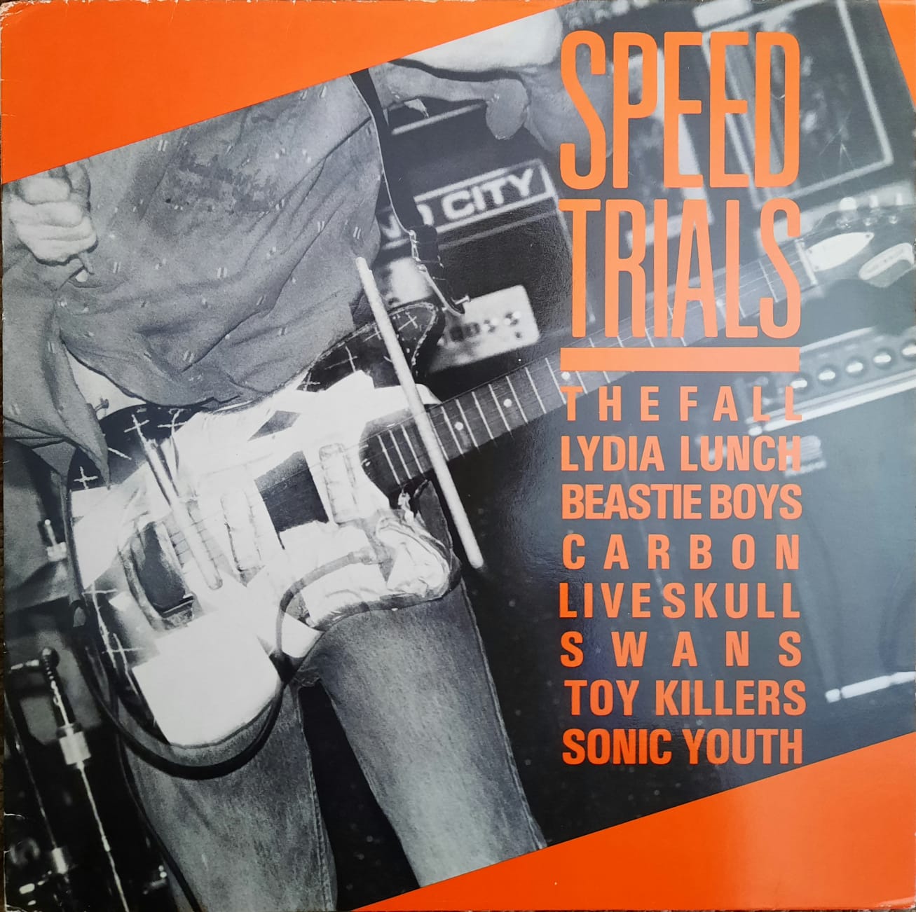 Varios Artistas - Speed Trials (The fall, Lydia Lunch, Beastie Boys, Swans, Sonic Youth) (LP, Reino Unido, 1984)
