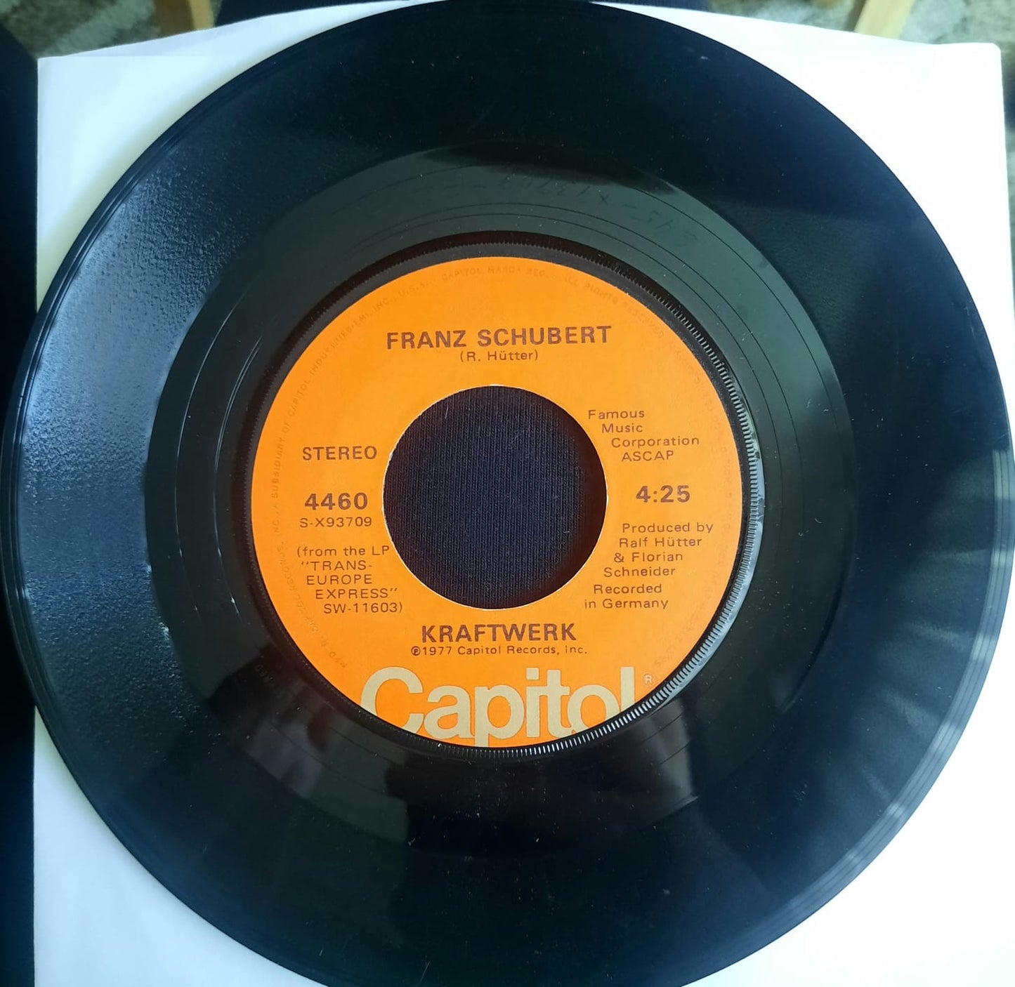 Kraftwerk - Trans Europe Express (portada genérica) (7″)