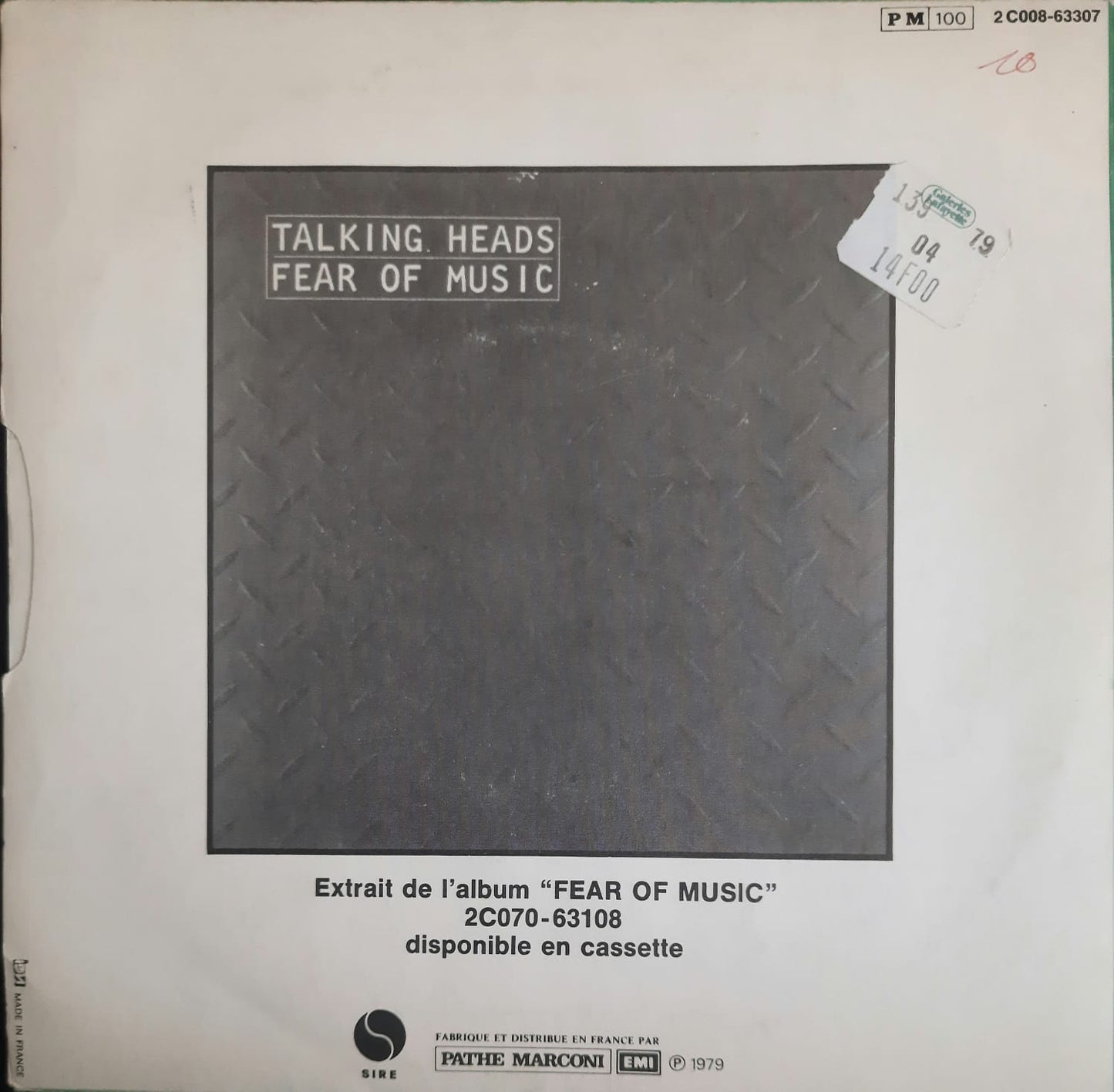 Talking Heads - I Zimbra (7″)
