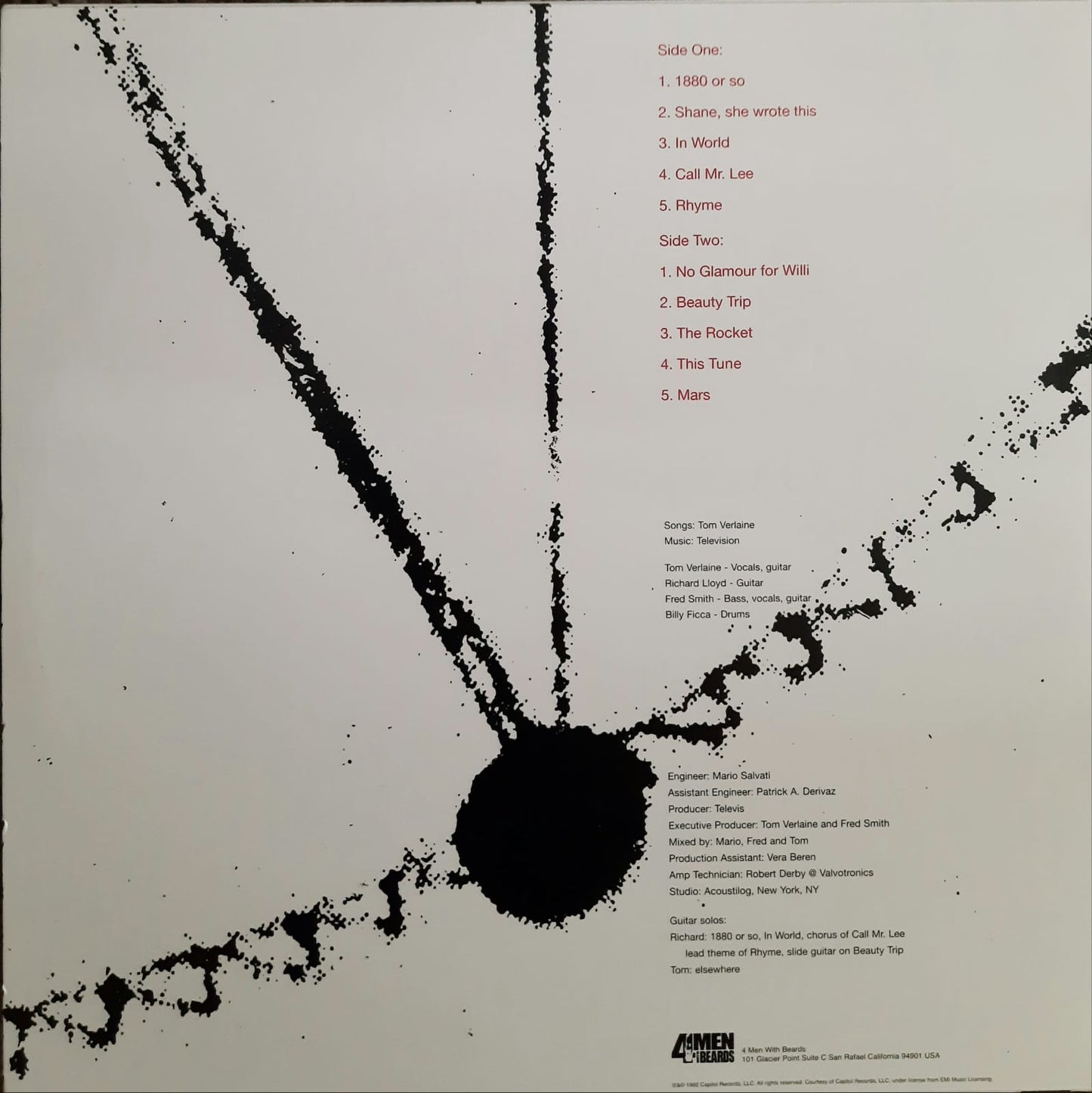 Television - Television (LP, EE.UU., 2012)