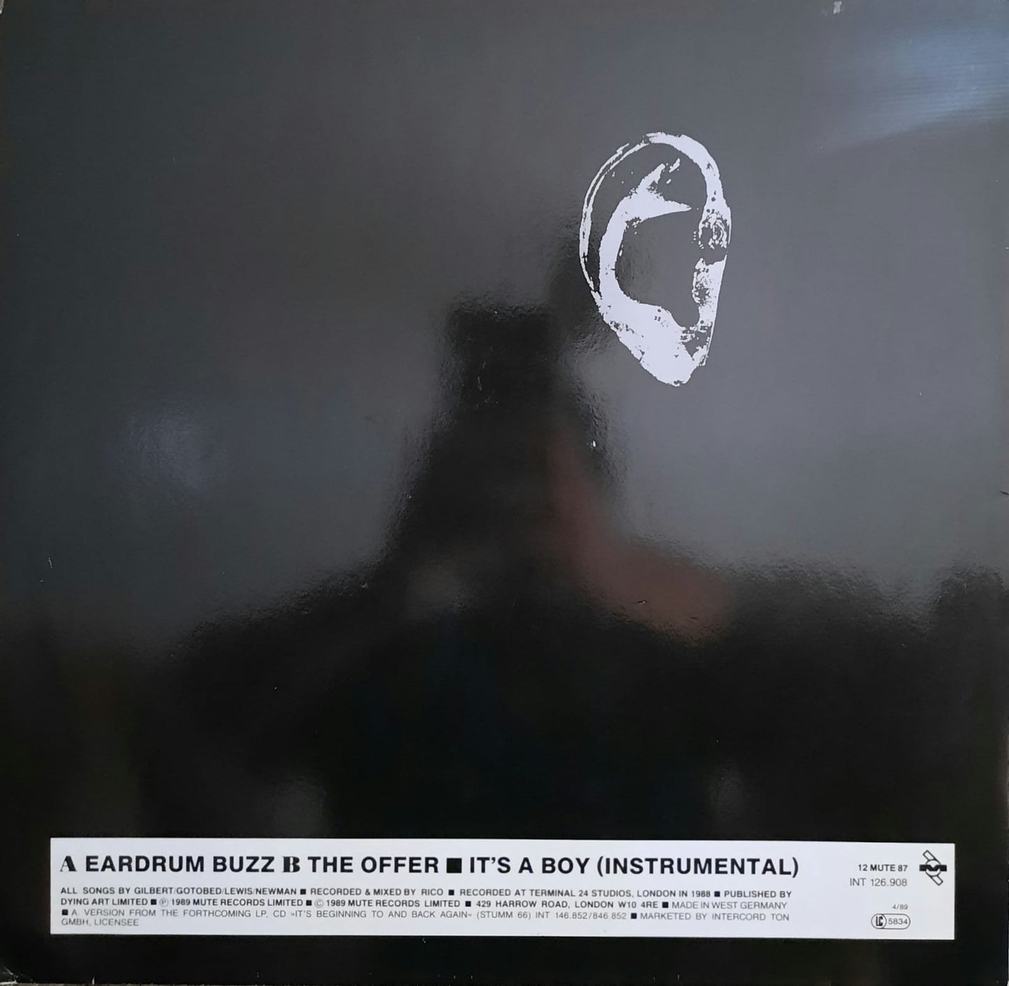 Wire - Eardrum Buzz (12″) (12″, Alemania, 1989)