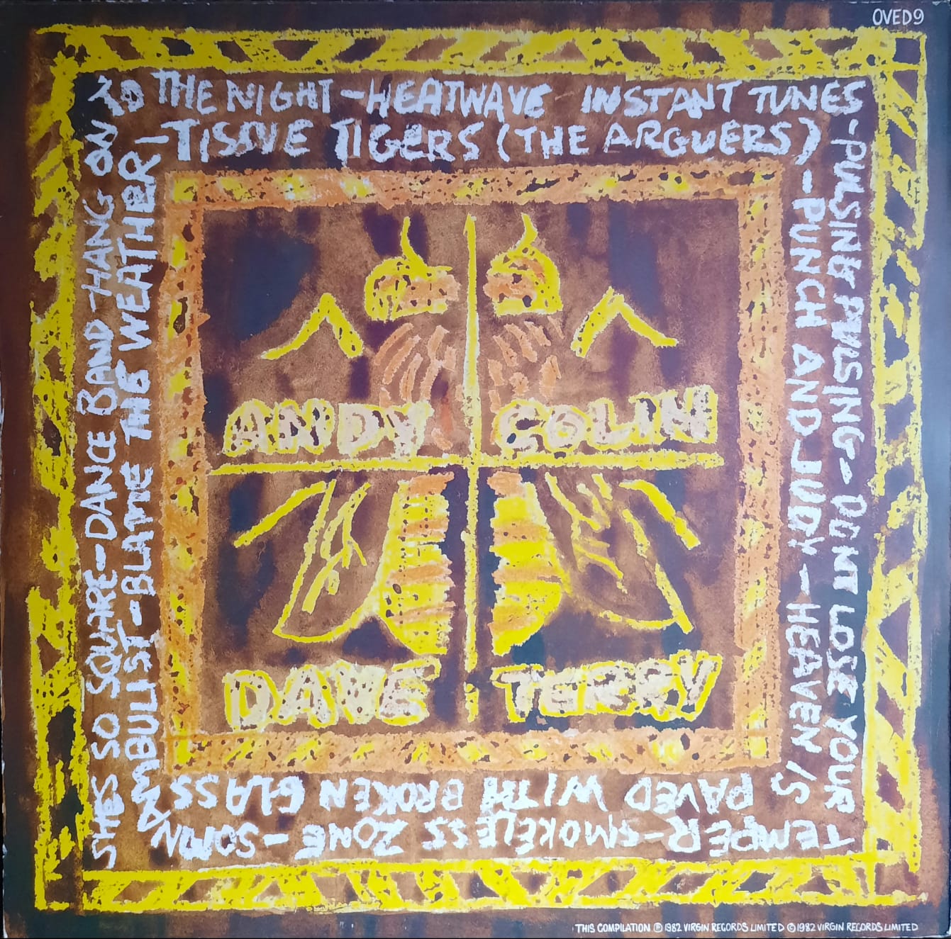 XTC - Beeswax: Some B-Sides 1977-1982 (LP, Reino Unido, 1982)