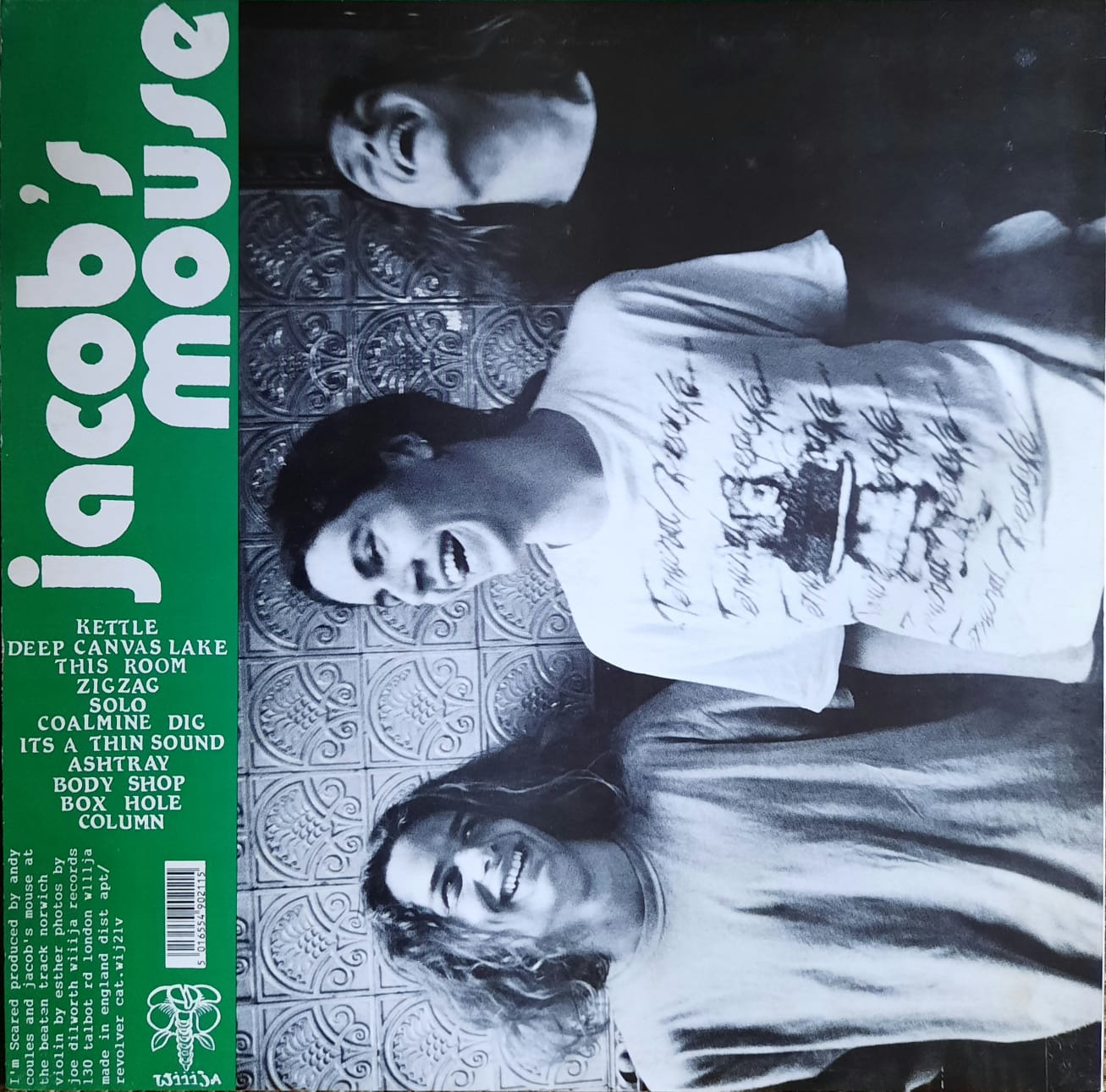 Jacob´s Mouse - I´m Scared (Incluye 7″) (LP+7″, Reino Unido, 1993)