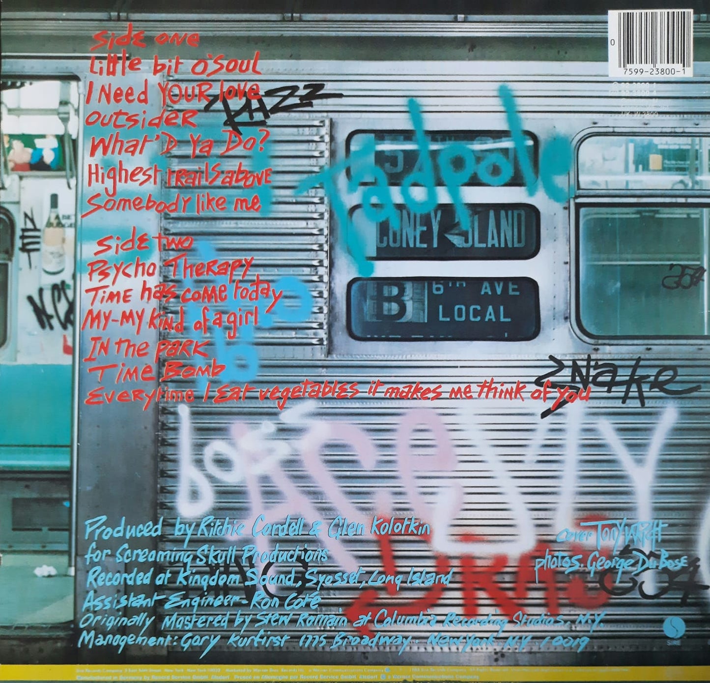 Ramones - Subterranean Jungle (LP, Europa, 1983)