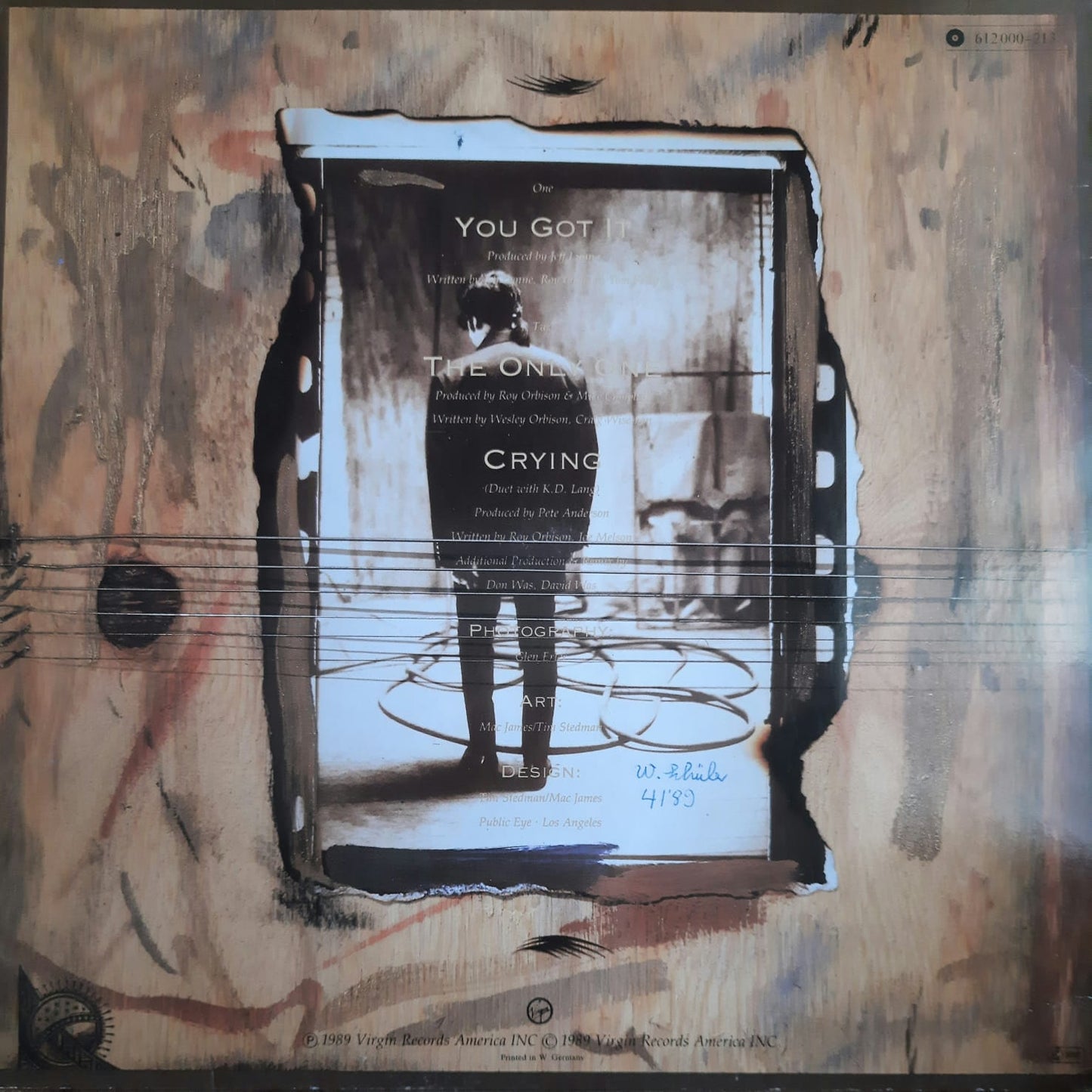 Roy Orbison - You Got It (Single 12″) (12″, Europa, 1989)