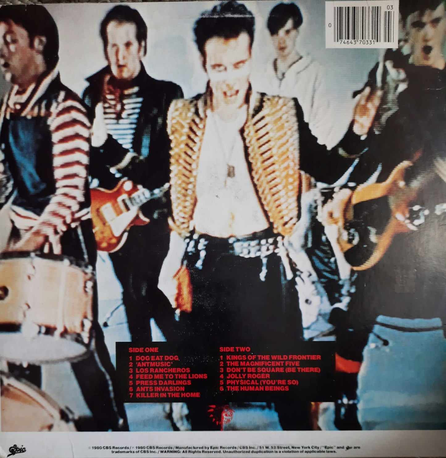 Adam And The Ants - Kings Of The Wild Frontier (LP)