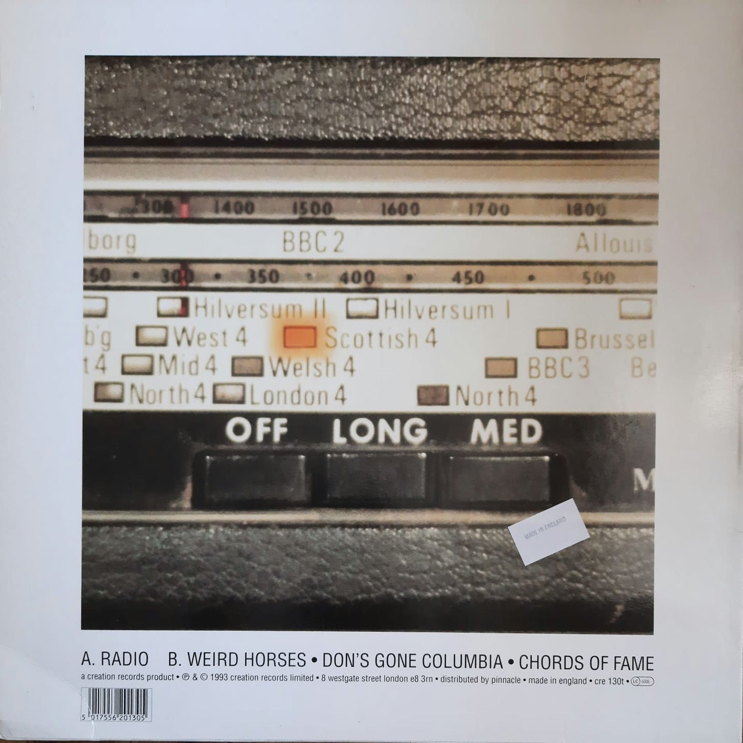 Teenage Fanclub - Radio (Singel 12″) (12″, Reino Unido, 1993)