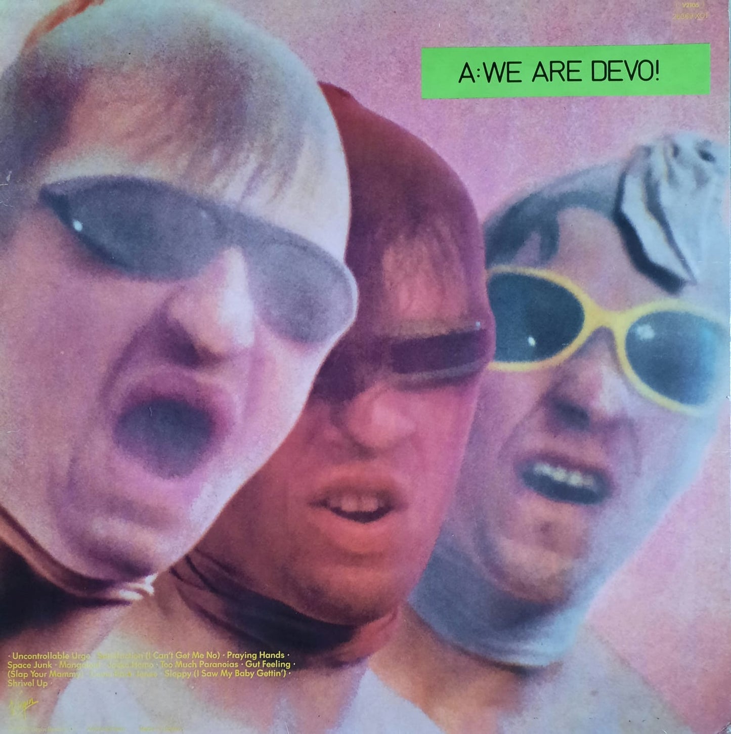 Devo - Q: Are We Not Men? A: We Are Devo! (LP, Benelux, 1978)