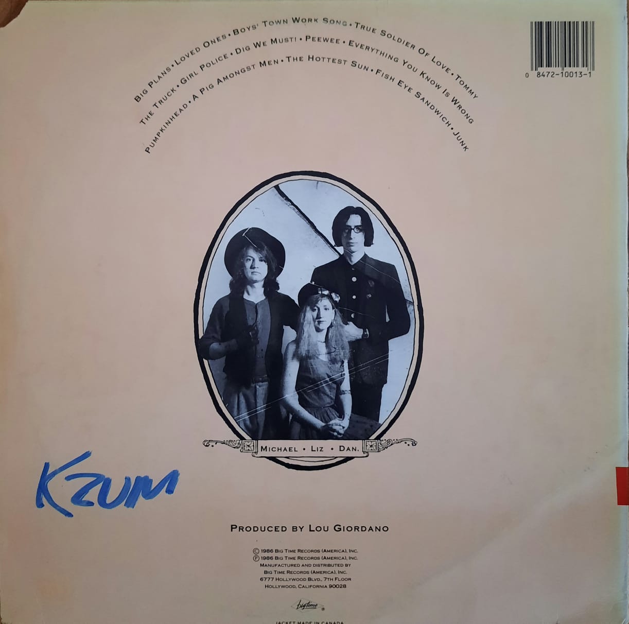 Christmas - In Excelsior Dayglo (LP, EE.UU., 1986)