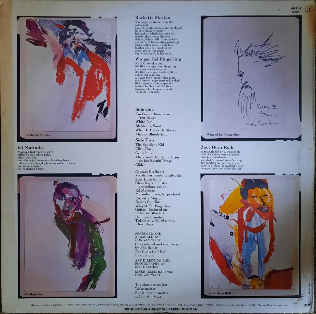 Captain Beefheart - The Spotlight Kid (LP, Francia, 1972)