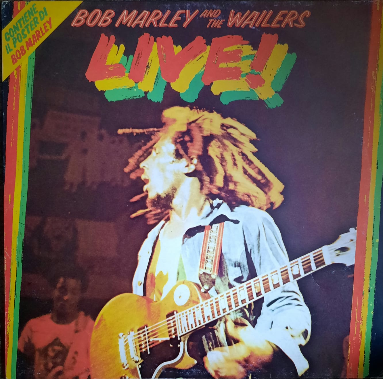 Bob Marley And The Wailers - Live! (LP, Italia)