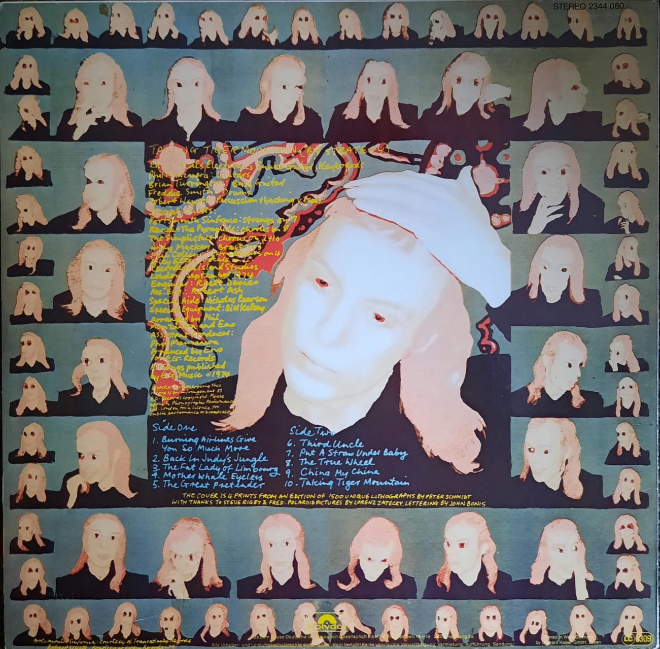 Brian Eno - Taking Tiger Mountain (LP, Alemania)