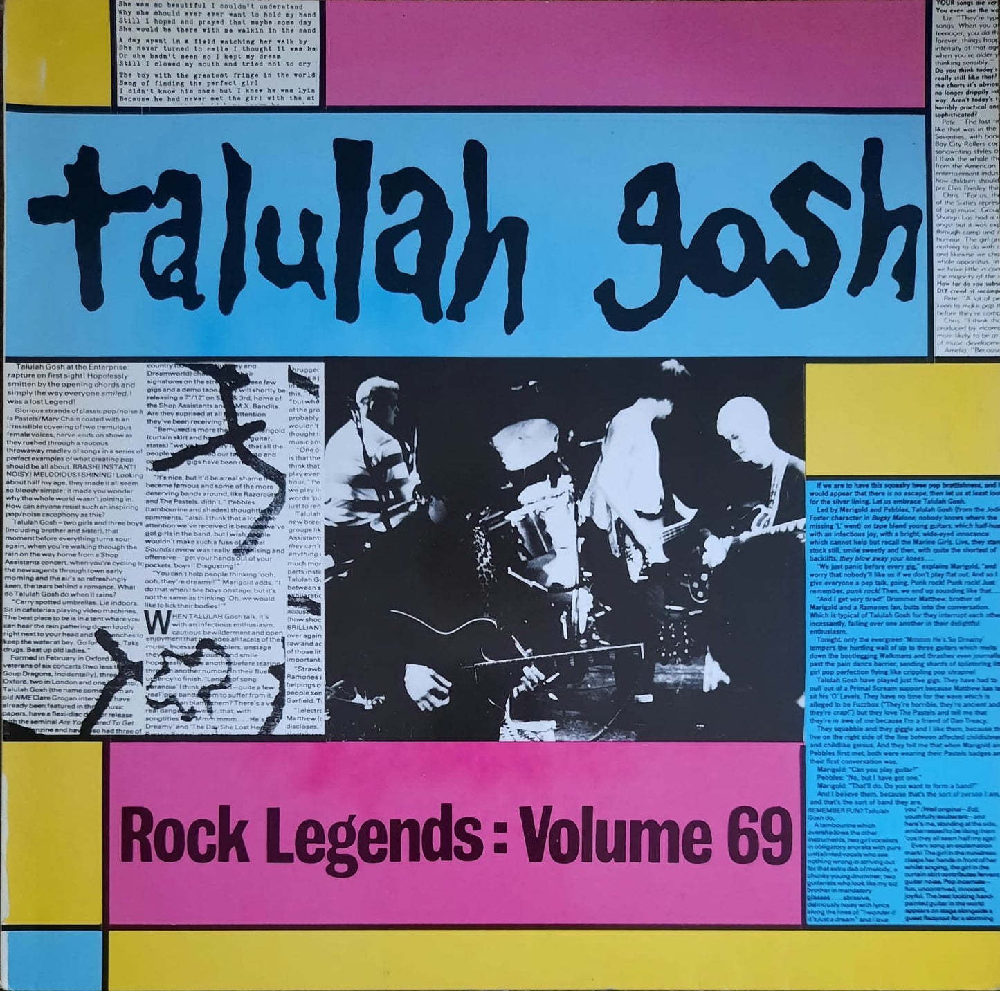 Talulah Gosh - Rock Legends: Volume 69 (LP, Alemania, 1987)