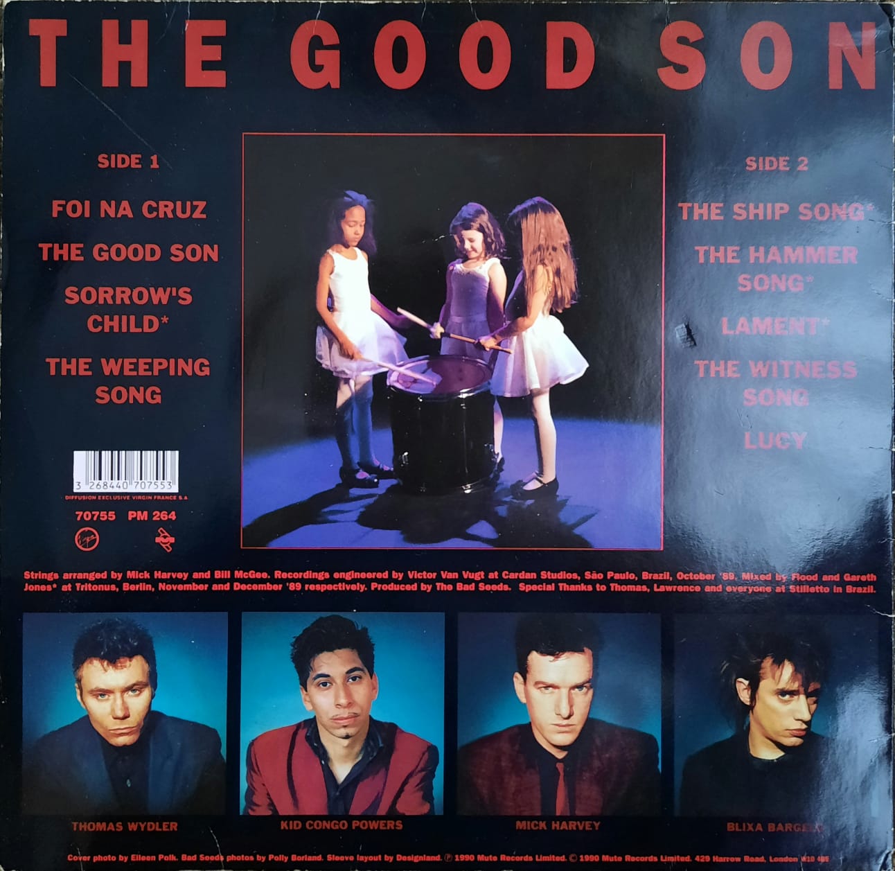 Nick Cave & The Bad Seeds - The Good Son (LP, Francia, 1990)