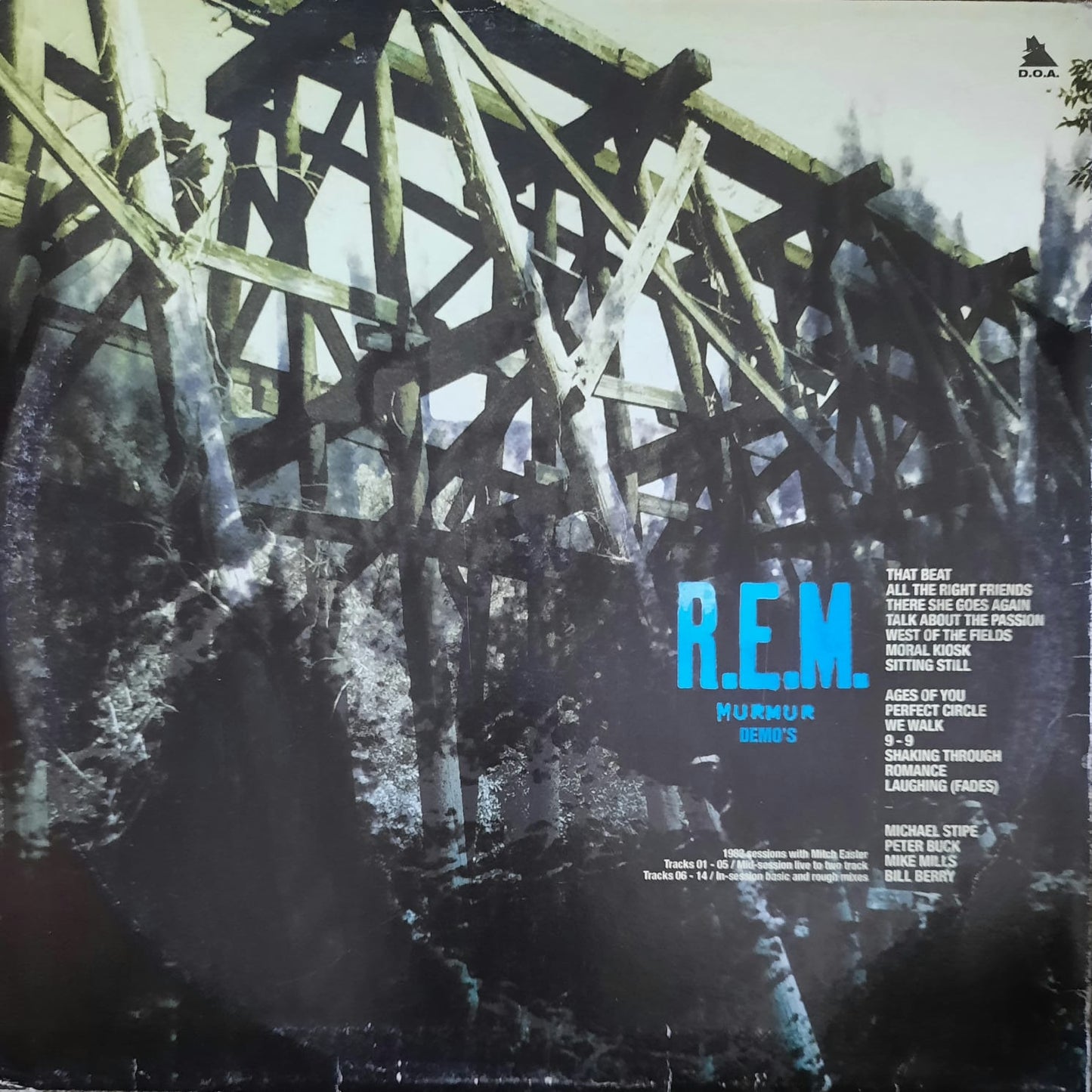 R.E.M. - Murmur Demos (no oficial) (LP, EE.UU., 2012)