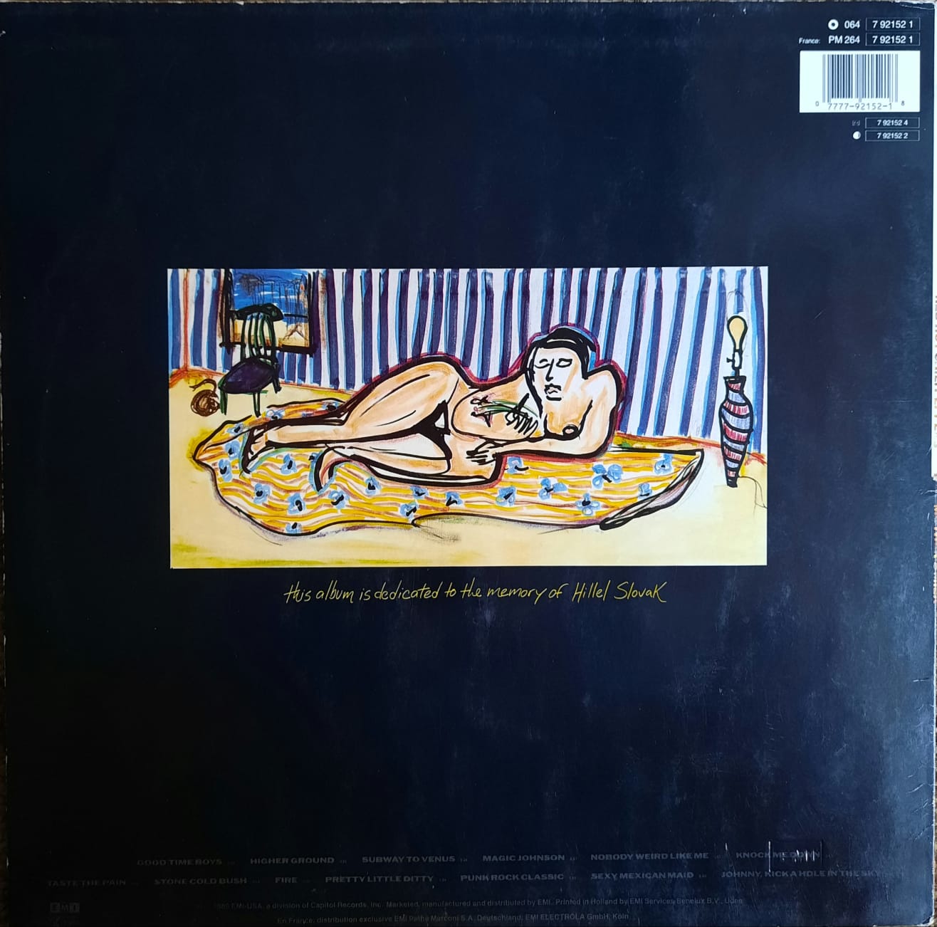 Red Hot Chili Peppers - Mother's Milk (LP, Europa, 1989)