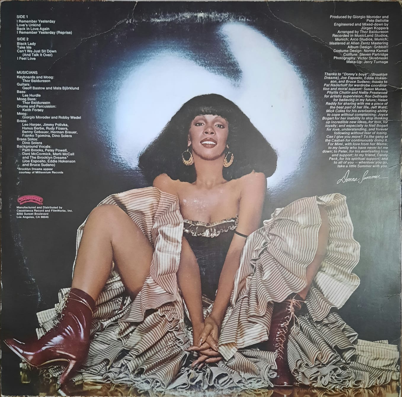 Donna Summer – I Remember Yesterday (LP, EE.UU., 1977)