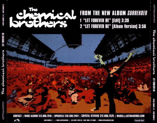 The Chemical Brothers – Let Forever Be (CD, single, usado)