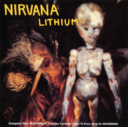 Nirvana – Lithium (CD, Maxi-Single, usado)