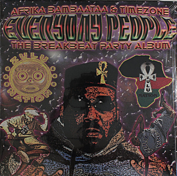 Afrika Bambaataa & Timezone – Everyday People - The Breakbeat Party Album (LP)