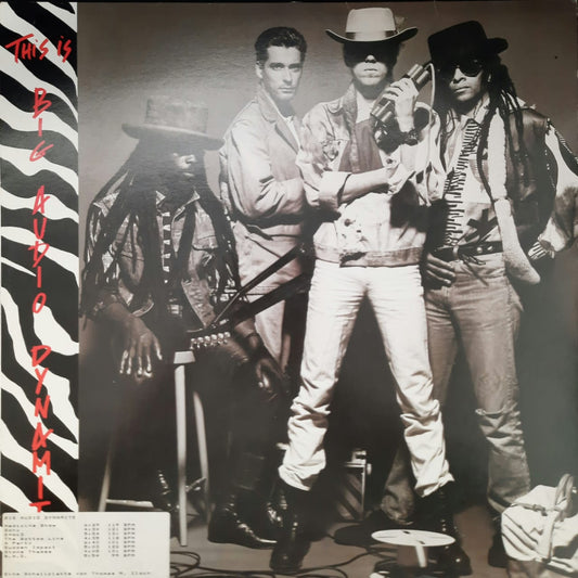 Big Audio Dynamite – This Is Big Audio Dynamite (LP, Europa, 1985)