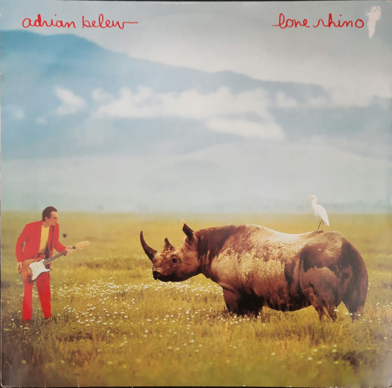Adrian Belew – Lone Rhino (LP, Europa, 1982)