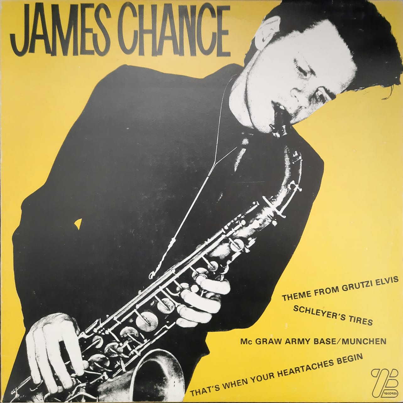 James Chance – Theme From Grutzi Elvis... (12", Francia, 1979)