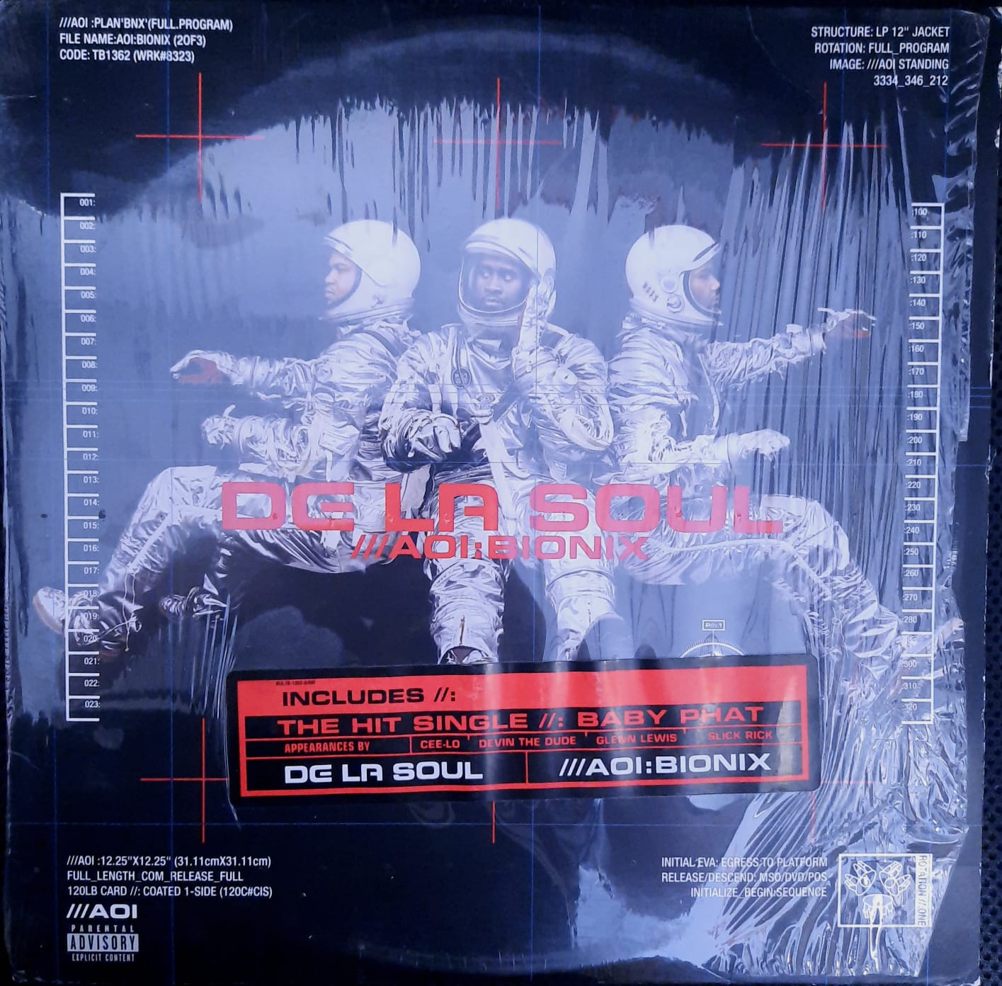 De La Soul – AOI: Bionix (LP, EE.UU., 2001)