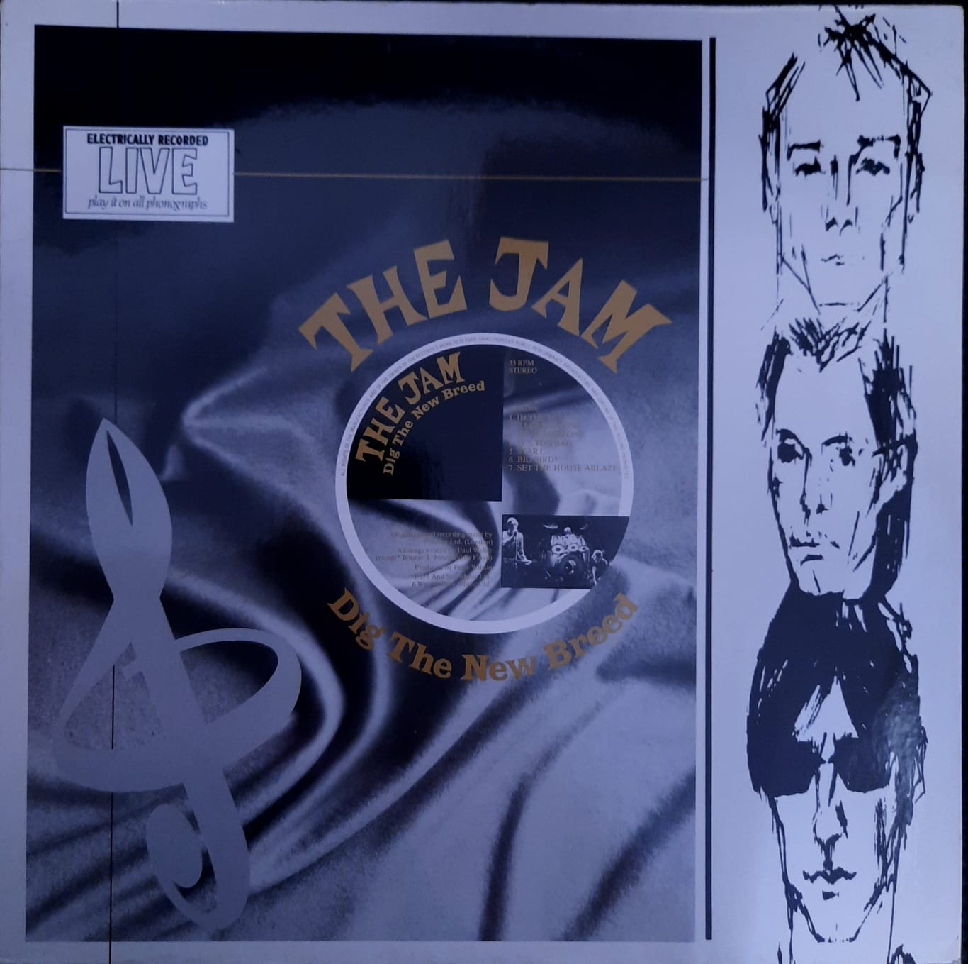 The Jam – Dig The New Breed (LP, Alemania, 1982)