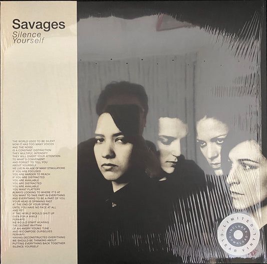 Savages – Silence Yourself (LP, Reino Unido / EE.UU., 2013)