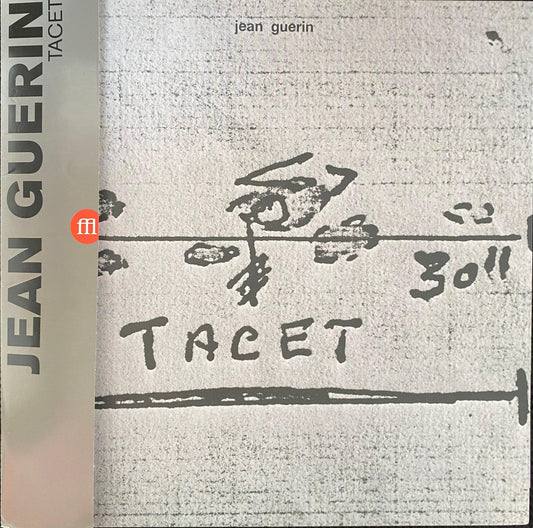 Jean Guérin ‎– Tacet (LP, Francia, 2015)