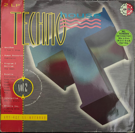 Varios Artistas – Techno House Vol. 2 (LP, Alemania, 1992)