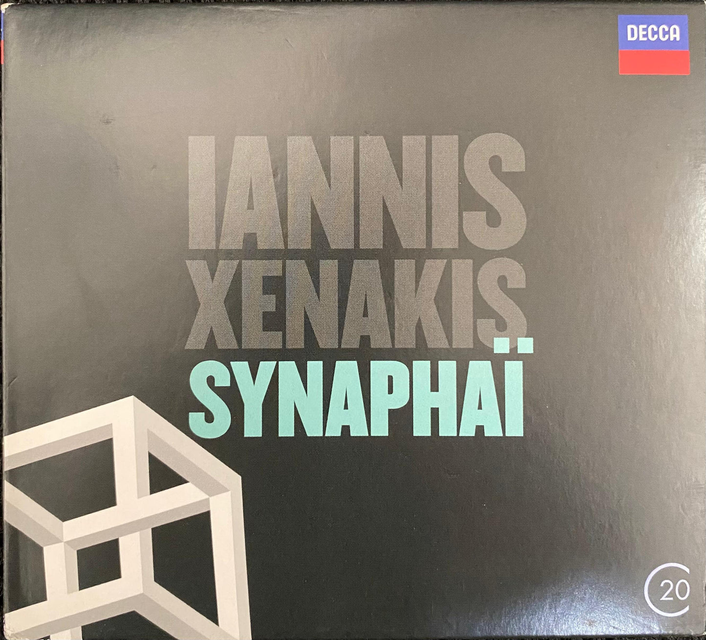 Iannis Xenakis ‎– Synaphaï (CD)