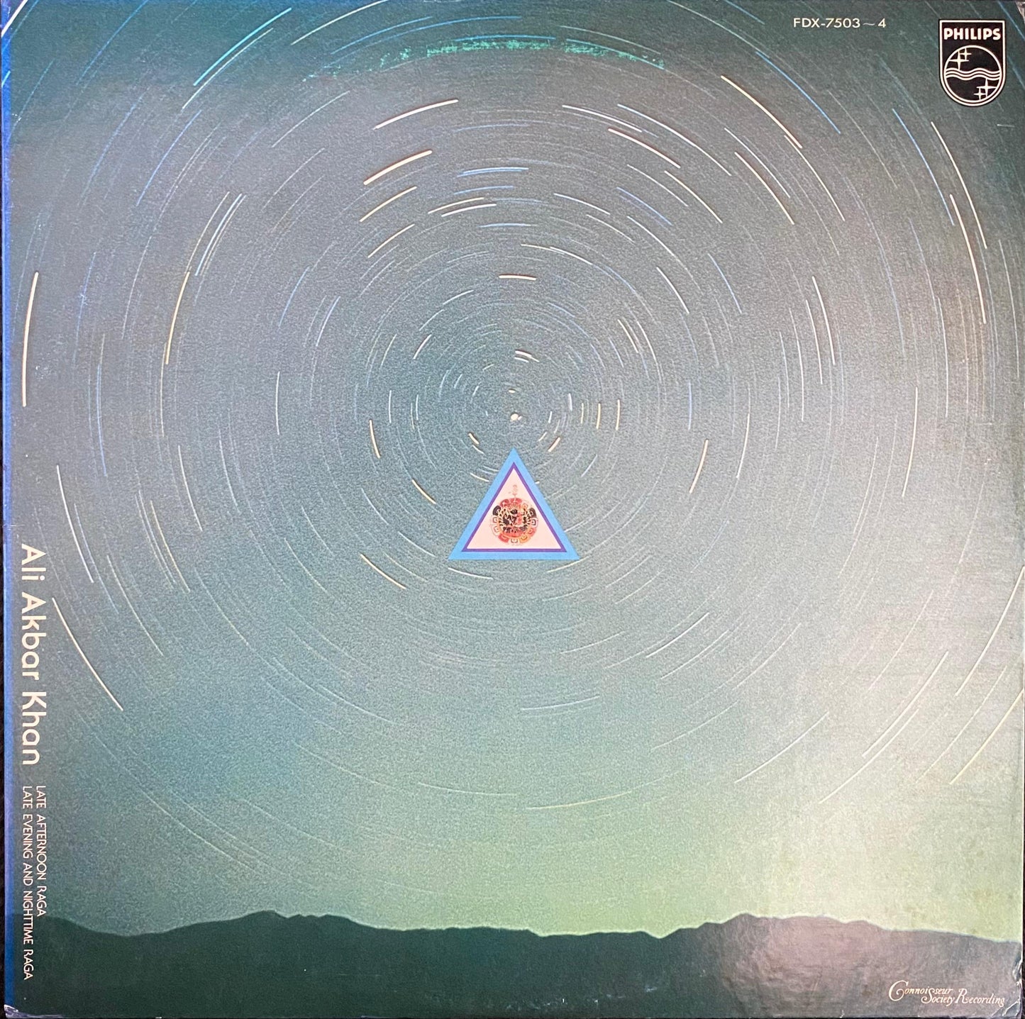 Ali Akbar Khan – Late Afternoon Raga / Late Evening And Nighttime Raga (LP, Japón, 1978)