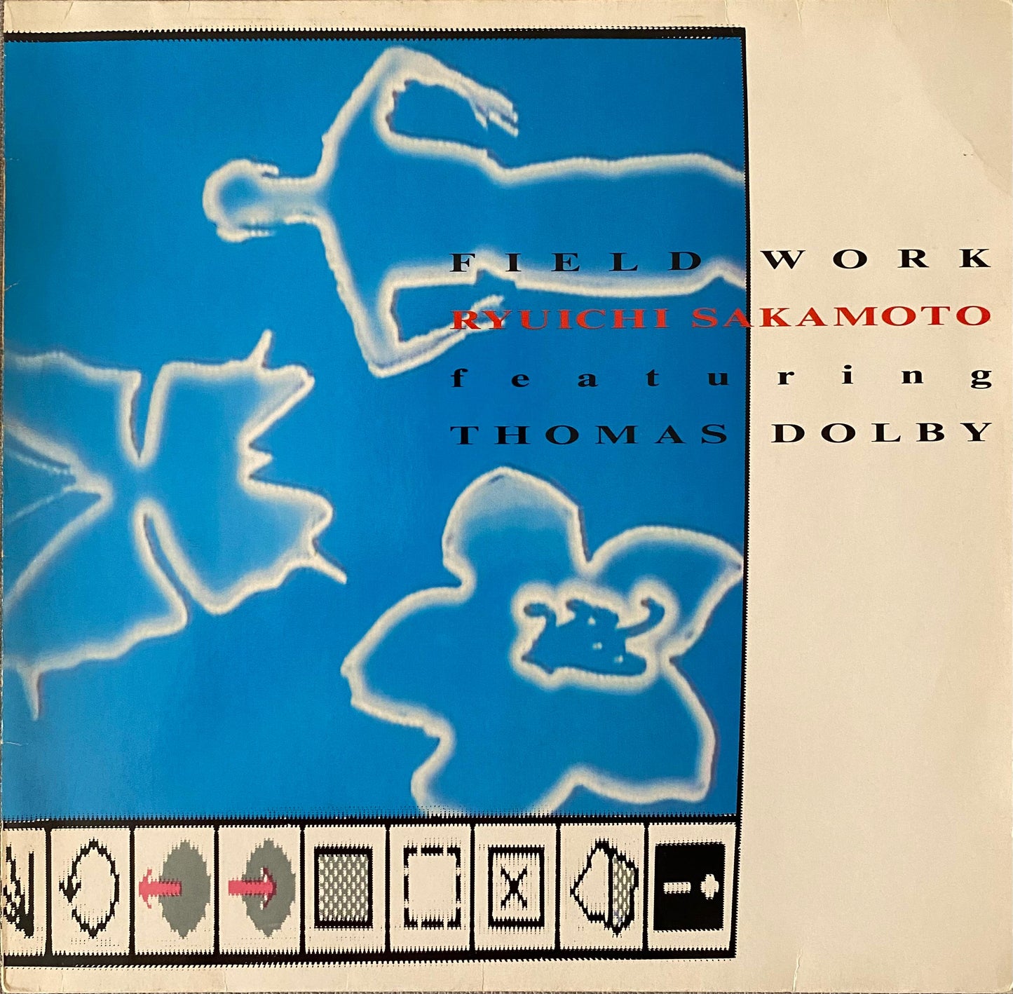 Ryuichi Sakamoto Featuring Thomas Dolby – Field Work (12", Europa, 1986)